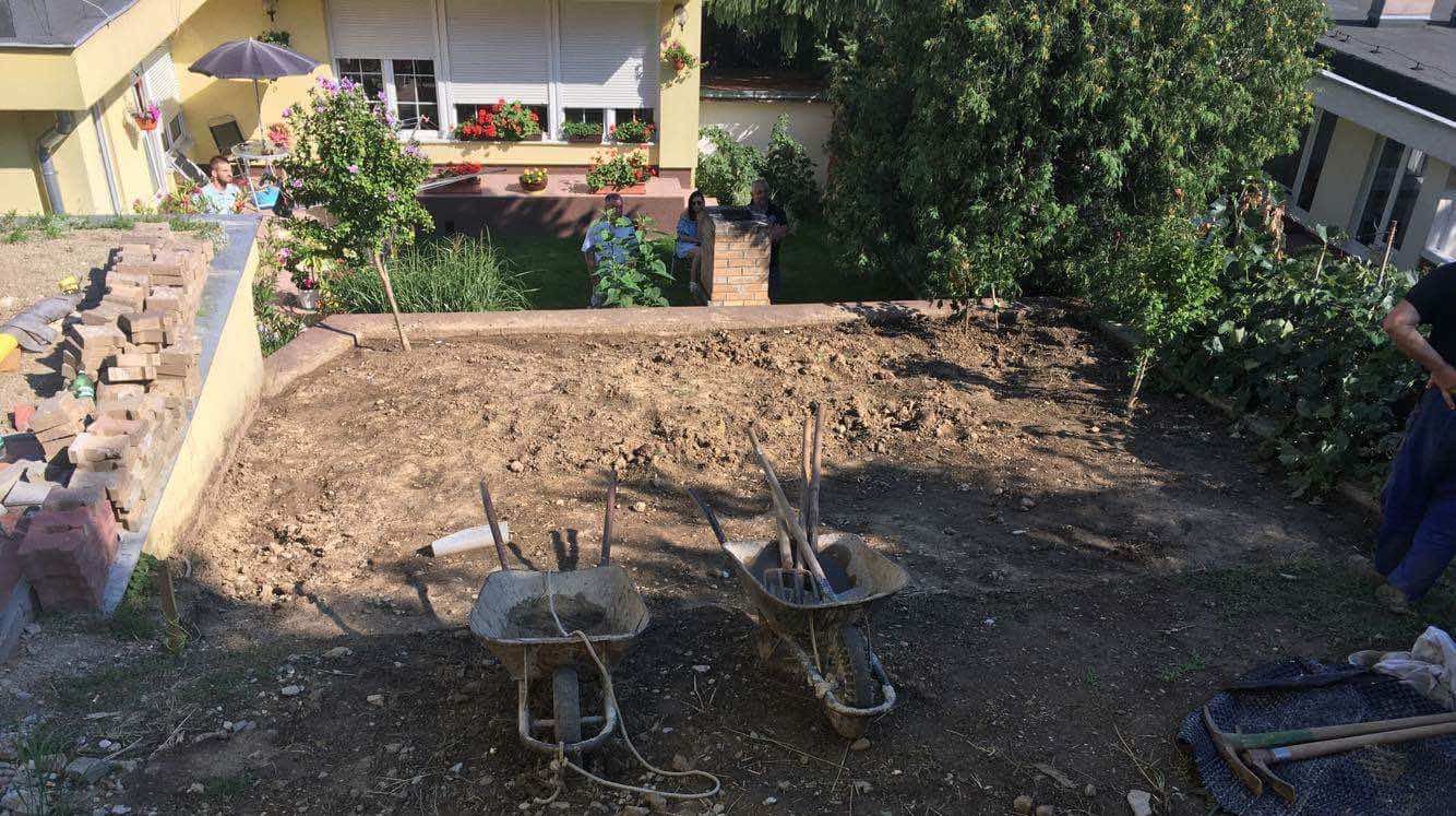 Záhrada Podhradová – Vihorlatská – pred realizáciou